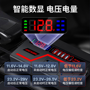 อินเวอร์เตอร์ในรถยนต์: 12V เป็น 110V, 24V เป็น 220V, ตัวแปลงไฟที่จุดบุหรี่ในรถยนต์และรถบรรทุก, ปลั๊กเสียบชาร์จในรถยนต์ - Product Image 3