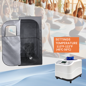 Ventes chaudes, kit de tente de sauna à vapeur portable pour tout le corps, sauna quadrangulaire pour centre de beauté, sauna intérieur, sauna extérieur pour la maison - Product Image 1
