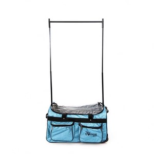 Free sample Long Trips <b>Travel</b> Garment <b>Bags</b> Dance <b>Bag</b> <b>with</b> <b>Wheels</b> and Garment Rack <b>Large</b> Size Hang Clothes on Duffel <b>Bag</b> - Product Image 4