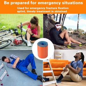 Attelle médicale en aluminium souple pour premiers secours, attelle de fracture flexible - Product Image 4