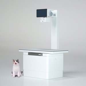 Máquina DE RAYOS X veterinaria móvil Hospital de mascotas Radiografía DE RAYOS X 32kw DR Equipo de radiología digital - Product Image 1