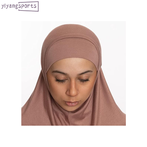 <span class=keywords><strong>Voile</strong></span> <span class=keywords><strong>islamique</strong></span> sport deux pièces en modal extensible doux avec tube, <span class=keywords><strong>bonnet</strong></span> instantané et sous-<span class=keywords><strong>voile</strong></span> pour femmes musulmanes, hijab - Product Image 4
