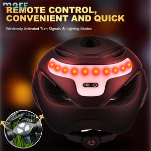 SeeMore Selección Ala ajustable Adultos Hombres Mujeres Cascos inteligentes <span class=keywords><strong>Casco</strong></span> de <span class=keywords><strong>bicicleta</strong></span> con luces de intermitentes - Product Image 2