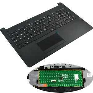 HK-HHT máy tính xách tay palmrest bàn phím cho HP 15-bs 15-bw Touchpad Đen 925008-001 925010-001 chúng tôi bố trí