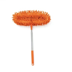 Scopa con Asta <span class=keywords><strong>in</strong></span> Acciaio per Pulizia Pavimenti/Soffitti, Facile <span class=keywords><strong>da</strong></span> Usare, per <span class=keywords><strong>Camera</strong></span> <span class=keywords><strong>da</strong></span> <span class=keywords><strong>Letto</strong></span> e Cucina, Assemblabile per Pulizie Domestiche - Product Image 4