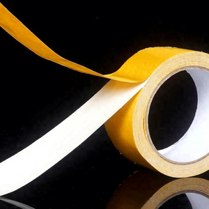 Cinta de Tela de Vidrio Acrílica de Doble Cara de Alta Adhesión, Sensible a la Presión, de Fusión en Caliente, Fácil de Rasgar, Conformable a Superficies Irregulares - Product Image 1