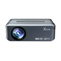 XNANO Hot X1 Projecteur Full HD WIFI Vidéo Projecteur Sans Fil Professionnel Android LED Mise au Point Manuelle 4K 8K Home Cinéma Projecteur
