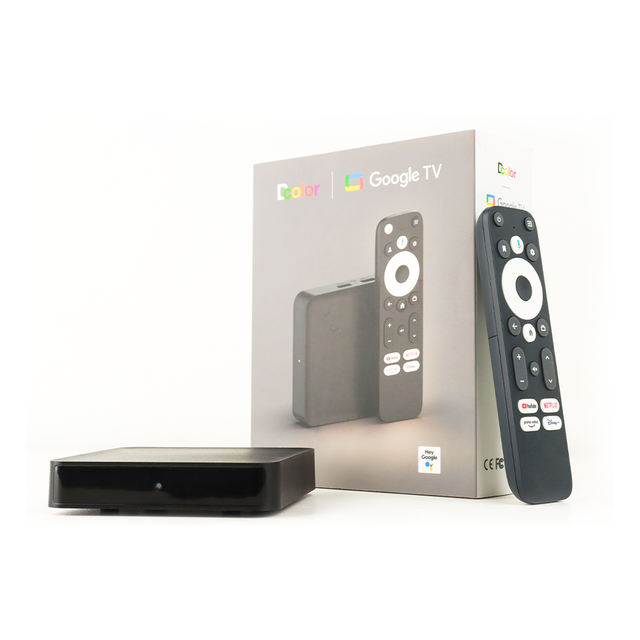 Best TV Box Android 12 4k 2GB 16GB 2.4/5G Wifi Amlogic S905Y4-B with Voice Remote Control Android TV Box