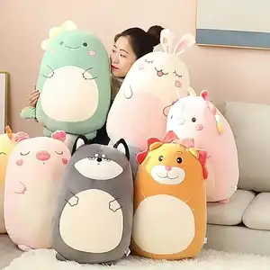 Halloween Christmas Kids Toy Gift Cute Custom Soft peluche Fruit Squish peluche cuscino Baby Sleeping Bed Toy