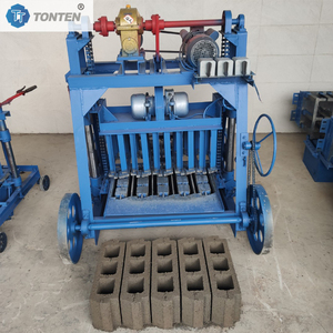 Hydraulische Ziegel presse mit Big Wheels Ziegel maschine für Pflasters teine - Product Image 3