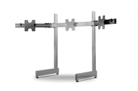 Colgador de pantalla de montaje de Monitor múltiple personalizado DIY Perfil de aleación de aluminio brazo ajustable soporte de suelo juego de TV soporte de tres monitores
