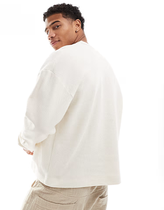 <span class=keywords><strong>T</strong></span>-<span class=keywords><strong>shirt</strong></span> da <span class=keywords><strong>uomo</strong></span> con Logo personalizzato oversize <span class=keywords><strong>manica</strong></span> <span class=keywords><strong>lunga</strong></span> a <span class=keywords><strong>manica</strong></span> <span class=keywords><strong>lunga</strong></span> 20% in cotone in fibra di poliestere - Product Image 4