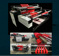 Machine de découpe et de refendage haute vitesse pour sacs non tissés 1600mm 1800mm 2000mm