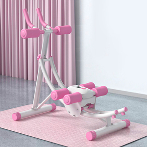 ZHOYA - Dispositivo de Entrenamiento Muscular, Máquina de Masaje Abdominal, Rodillo Plegable para Entrenamiento Muscular Abdominal - Product Image 1
