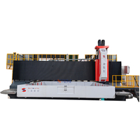 Machine de perçage CNC automatique de type portique Raintech pour le perçage de plaques de tubes d'échangeurs de chaleur et de chaudières