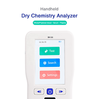 Analyseur chimique sec portable LIVIE haute précision pour tester Cre + UA + Urée + GLU + TG + TCH + HDL-C + LDL-C + ALT + AST + HB