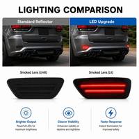 Luces Reflectoras LED para Parachoques Trasero para Jeep Grand Cherokee, Compass, Patriot y Dodge Journey 2011-2020, Paquete de 2