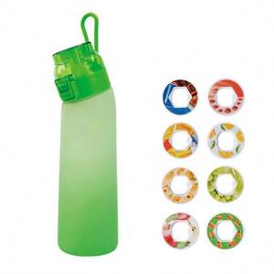 Nouveaux produits en stock : Bouteille d'eau portable unisexe écologique en plastique 650 ml avec paille rabattable, saveur fruitée, compatible lave-vaisselle, design minimaliste - Product Image 6