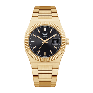 Loisirs Mains Lumineuses Champagne Or Subray Cadran Avec Date Montres Personnalisées Hommes Élégants Montre De Luxe En Acier Inoxydable Relojes 2024 - Product Image 2