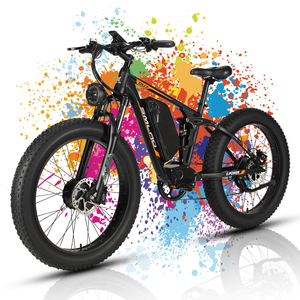 Vélo à double moteur 2000W, moteur 48V 22.4Ah, VTT 35MPH, pneus larges de 26 pouces, jusqu'à 30 milles, vélo SU7 pour adultes SU7 - Product Image 1