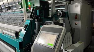 च RSMSUS-G/एचजी द्विएक्सियल वेफ्ट सम्मिलन ग्लास फाइबर जियोग्रिड रासशेल वार्प बुनाई मशीन - Product Image 5