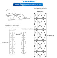 AoRong Échantillons Premium Chêne Naturel et Noyer Placage PVC Feutre Latte Mur Akupanel Insonorisé Panneaux Muraux Acoustiques pour Intérieur