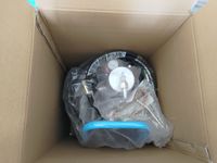 Pompe à piston pneumatique haute pression 35L 50:1, seau à commande pneumatique avec roue et buse de tuyau pour applications marines et usinage OEM