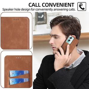 Pour <span class=keywords><strong>Oneplus</strong></span> <span class=keywords><strong>Nord</strong></span> N30 3 N300 N200 N100 N20 N10 CE 3 <span class=keywords><strong>2</strong></span> 2T étui à rabat en cuir PU de luxe portefeuille magnétique couverture de téléphone - Product Image 5