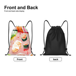 Mochila deportiva con cordón promocional con imagen personalizada Bolsas con cordón deportivas y elegantes - Product Image 6