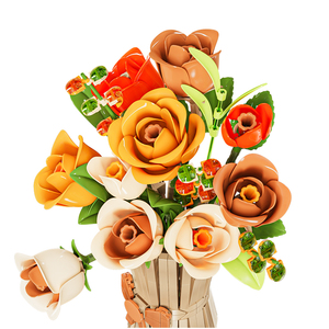 868PCS Flower Building <strong>Blocks</strong> Kit DIY Flowers <strong>Block</strong> Toys Set Valentine'<strong>s</strong> Day Rose Bricks Set Gift for Girls Friends Adults 13066 - Product Image 2