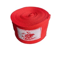 Bandage de boîte élastique personnalisé 5m bandagen de kickboxing enveloppements de main sport en coton bandages de main de boxe 5m enveloppement de main de boxe