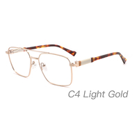 Nouvelle conception, vente en gros, monture optique classique multicolore, lunettes de vue tendance pour hommes, monture Haoya YX9001 CN ZHE, pour tous les visages