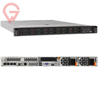 Serveur rack 1U ThinkSystem SR645 V3, double processeur, 24x DDR5 6400 MHz, 6 To SAS SATA pour la virtualisation de centre de données Lenovo