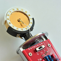 Microphone à condensateur de studio personnalisé MAI AO DIY, capsule dorée de 34 mm, 3 configurations polaires pour le chant, les podcasts, les diffusions en direct et l'enregistrement, Guangdong