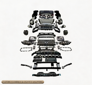 Kit carrosserie extérieur de haute qualité Auron Mercedes G500 W463, nouveau kit amélioré, pare-chocs 2006-2018 PP, meilleur prix, ensemble complet de pare-chocs - Product Image 1