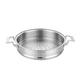 Ustensiles de cuisine multifonctions Wok en acier inoxydable 2 couches chauffe-aliments marmite antiadhésive Set d'ustensiles de cuisine - Product Image 4