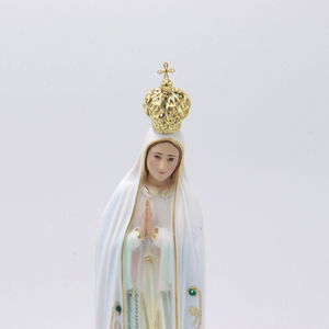Tượng Đức Mẹ Fatima 9 inch, tượng nhỏ Đức Mẹ Maria, tượng thờ đạo Thiên Chúa giáo - Product Image 6
