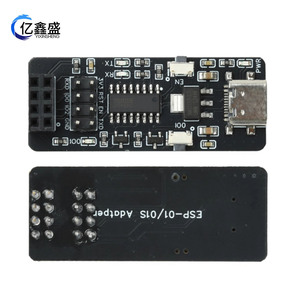 โมดูลไวไฟ Esp8266 Esp 01 01s Uart เป็น Wifi Ch340 บอร์ดอะแดปเตอร์ Type C สำหรับโครงการ IoT - Product Image 3