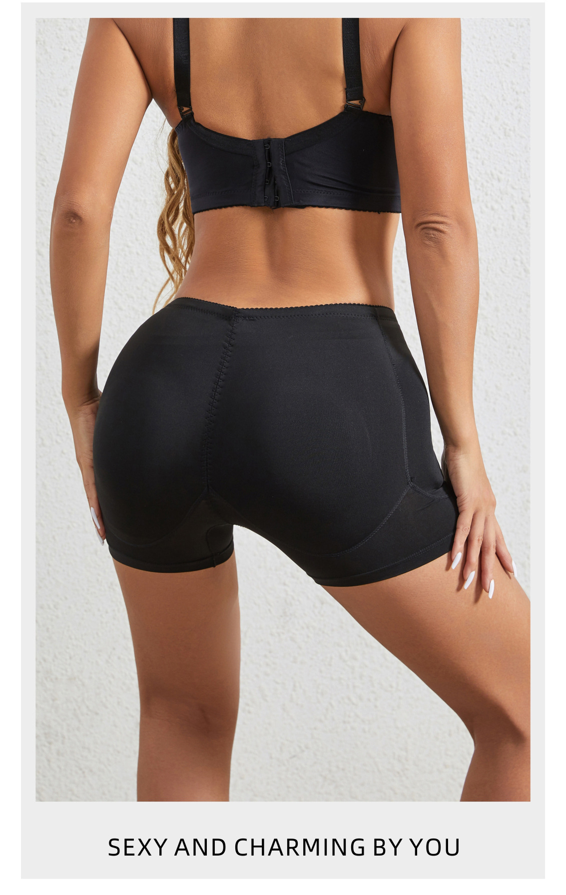 High-Waist Tummy-Control Brief (8915): colour and size-option reference for private-label production