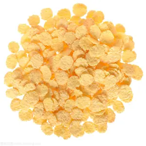 Crunchy Corn Flakes Puffed Breakfast Cereals Processing Plant