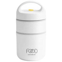 Bol isotherme pour céréales, soupe, porridge, boîte à lunch pour enfants en acier inoxydable avec sac