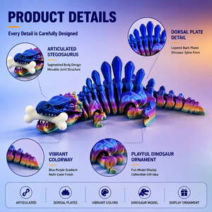Modelo de Dinosaurio Espinosaurio Impreso en 3D Personalizado, Figura de Dinosaurio Realista, Juguete Coleccionable, Decoración de Escritorio - Product Image 2