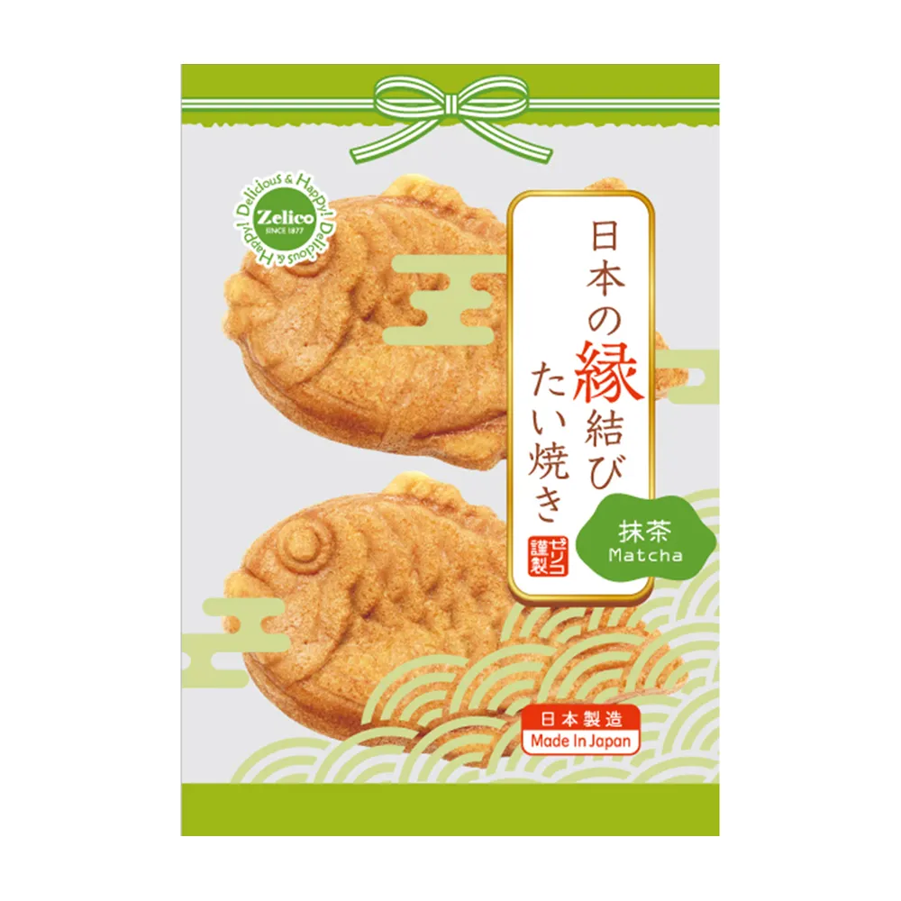Japanese oven baked goods food packaging cake with macha flavored cream