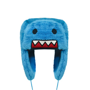Ensemble bonnet et écharpe d'hiver chaud en peluche avec cache-oreilles, style dessin animé - Product Image 3