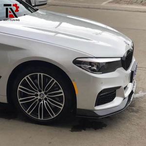 Ac <span class=keywords><strong>style</strong></span> In Fibra di Carbonio splitter Anteriore Labbro del paraurti per <span class=keywords><strong>bmw</strong></span> 5 Serie G30 530i 540i m sport 17-up - Product Image 2