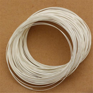 Filo Rotondo Premium in <span class=keywords><strong>Argento</strong></span> Sterling <span class=keywords><strong>925</strong></span> da 1mm, Componente per Creazione di Gioielli, Orecchini e Bracciali - Product Image 1