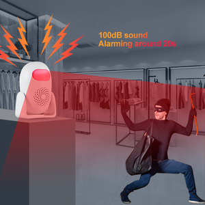 <span class=keywords><strong>KERUI</strong></span> M120 Chuông Cửa Chào Mừng Thông Minh 100db Báo Động Chống Trộm Hồng Ngoại PIR Phát Hiện Chuyển Động Của Con Người Cho Cửa Hàng Nhà Để Xe An Ninh Gia Đình - Product Image 4