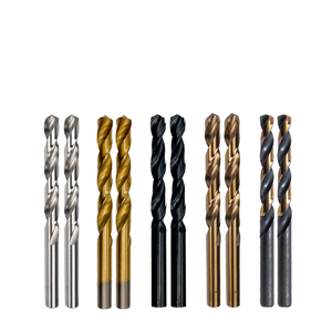 Conjunto de Brocas HSS M35 com Haste Reduzida e Acabamento em Alumínio, com Cabo Reto para Perfuração de Metal - Product Image 4