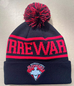 หมวกถักนิตติ้งใช้ได้ทั้งชายและหญิงหมวกบีนนี่หมวกทีมฟุตบอลปอมปอมปอมปอมโลโก้ตามสั่งสำหรับผู้ชายหมวกเล่นสกี - Product Image 4