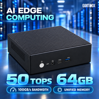 Mesin Pameran Komputer AI Edge Computing Export Pack Brain